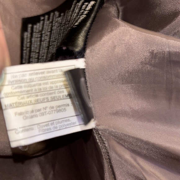 Danier brown padded midi Length brave cold winter jacket Sz M - Picture 9 of 16